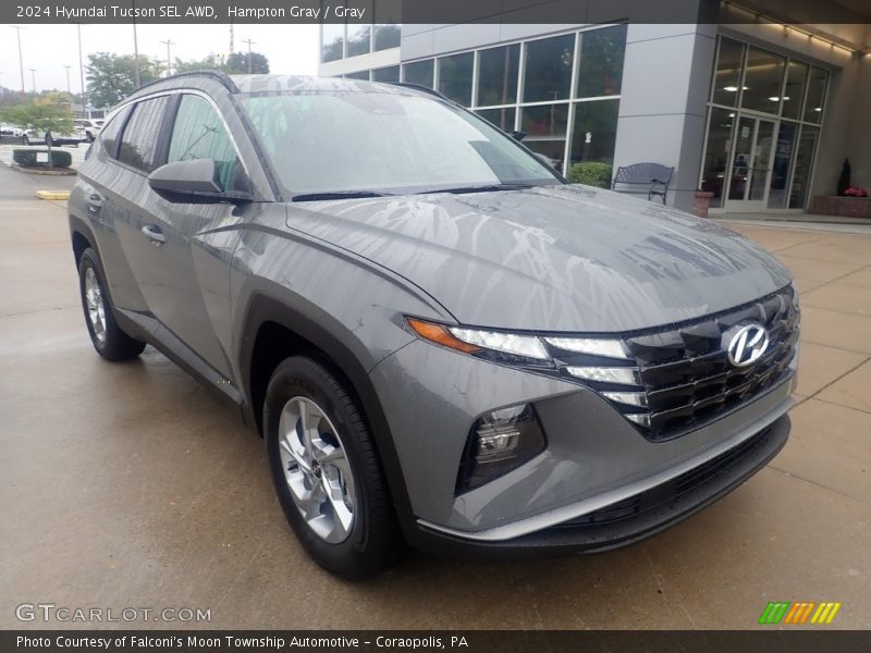 Hampton Gray / Gray 2024 Hyundai Tucson SEL AWD
