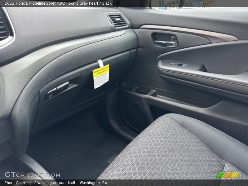 Dashboard of 2023 Ridgeline Sport AWD