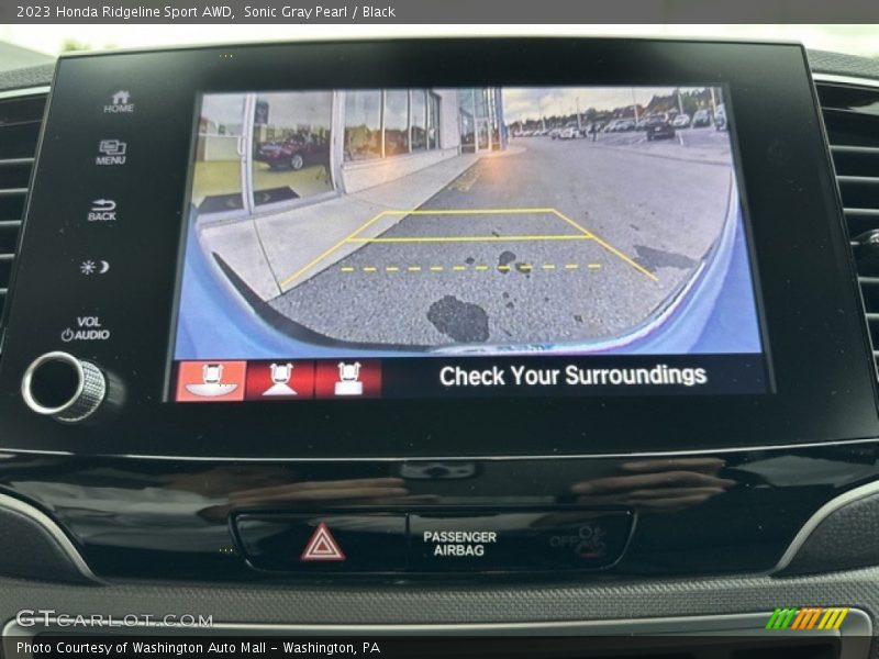 Controls of 2023 Ridgeline Sport AWD