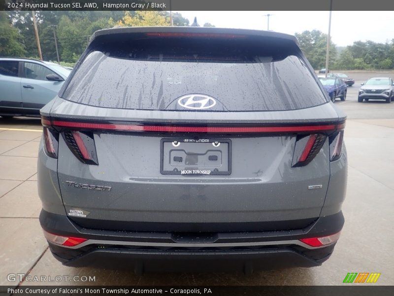 Hampton Gray / Black 2024 Hyundai Tucson SEL AWD