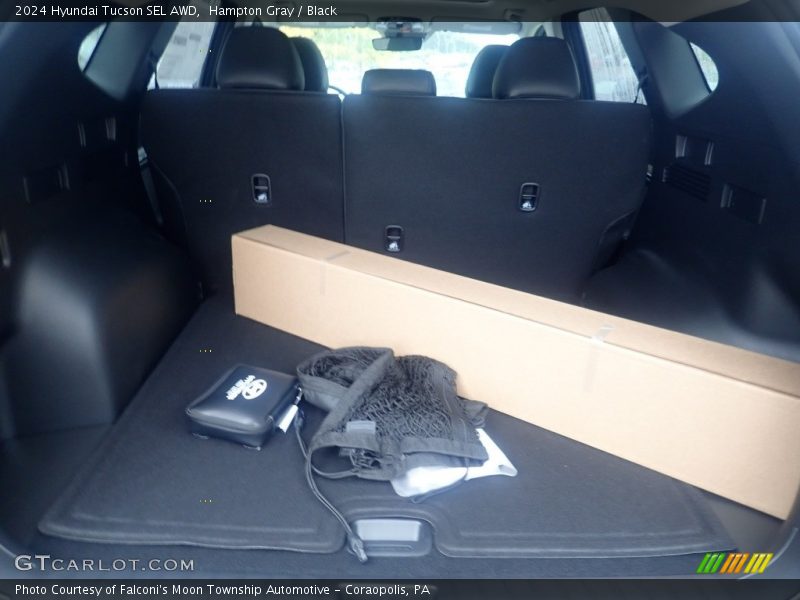 Hampton Gray / Black 2024 Hyundai Tucson SEL AWD