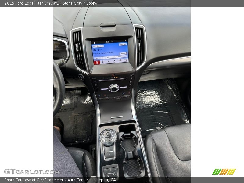 Stone Gray / Ebony 2019 Ford Edge Titanium AWD