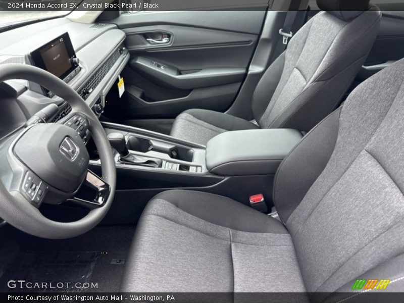 Front Seat of 2024 Accord EX