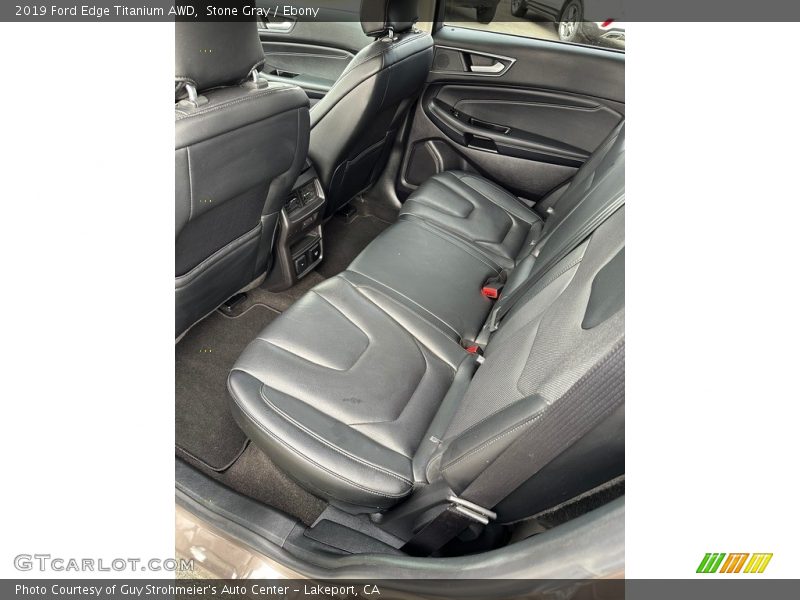 Stone Gray / Ebony 2019 Ford Edge Titanium AWD
