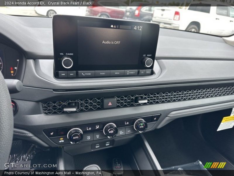 Controls of 2024 Accord EX