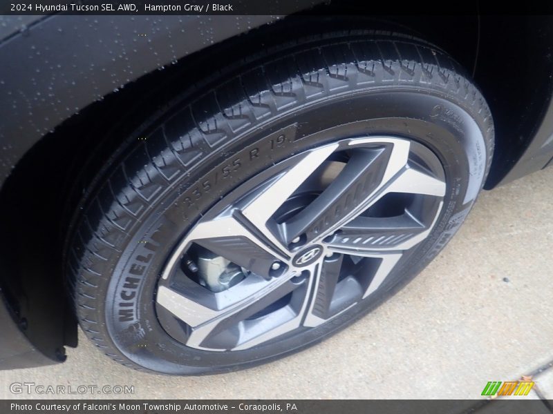 Hampton Gray / Black 2024 Hyundai Tucson SEL AWD