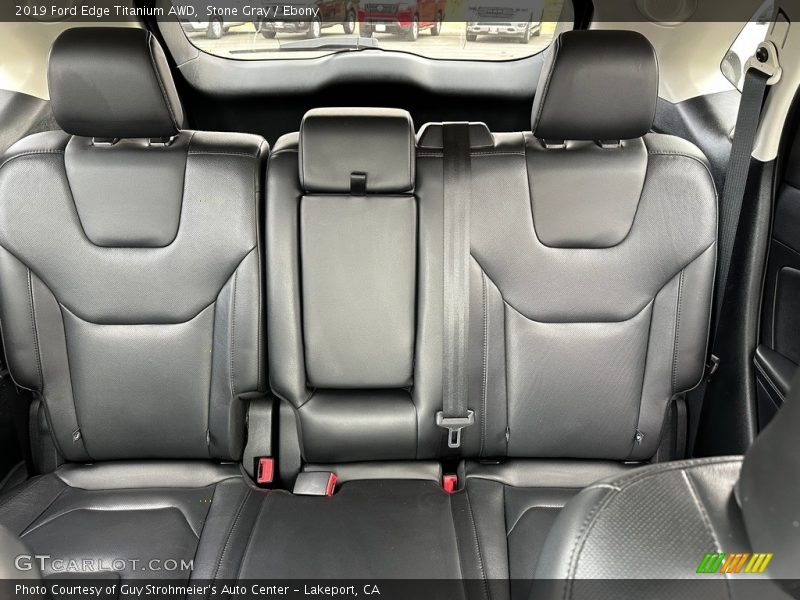 Stone Gray / Ebony 2019 Ford Edge Titanium AWD