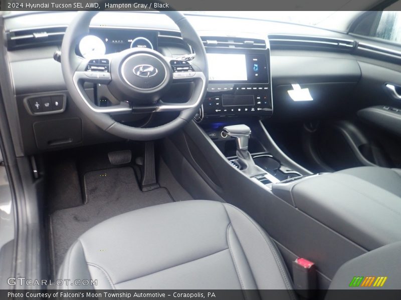 Hampton Gray / Black 2024 Hyundai Tucson SEL AWD