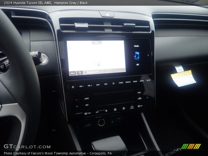 Hampton Gray / Black 2024 Hyundai Tucson SEL AWD
