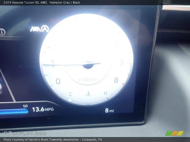 Hampton Gray / Black 2024 Hyundai Tucson SEL AWD