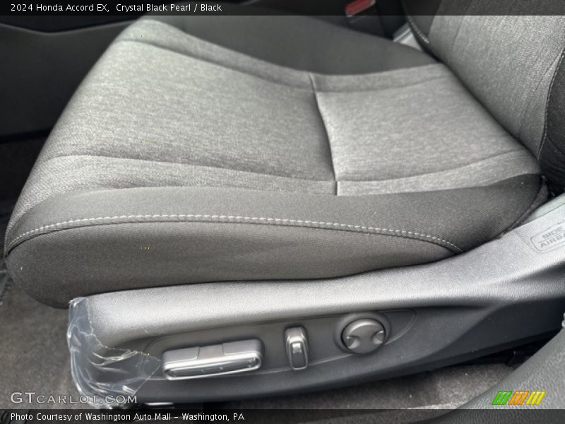 Front Seat of 2024 Accord EX
