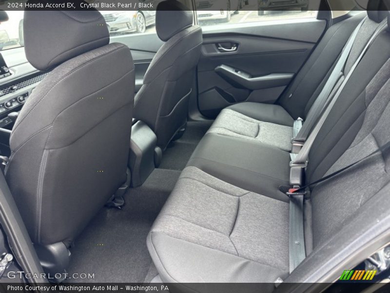 Rear Seat of 2024 Accord EX