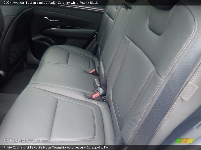 Serenity White Pearl / Black 2024 Hyundai Tucson Limited AWD