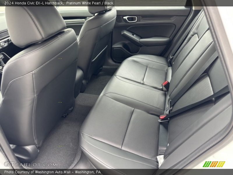 Rear Seat of 2024 Civic EX-L Hatchback