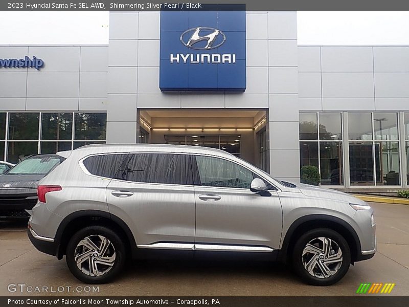  2023 Santa Fe SEL AWD Shimmering Silver Pearl