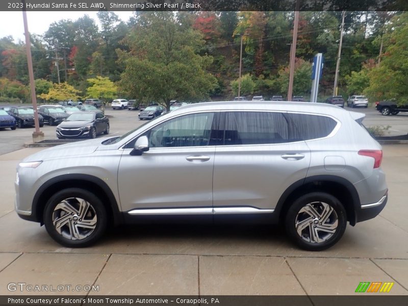  2023 Santa Fe SEL AWD Shimmering Silver Pearl