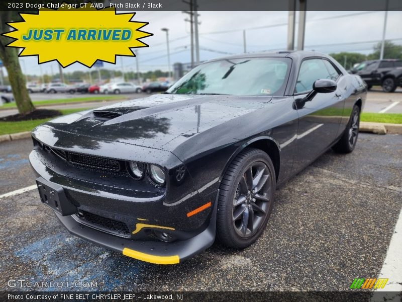 Pitch Black / Black 2023 Dodge Challenger GT AWD
