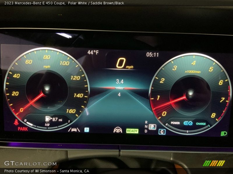  2023 E 450 Coupe 450 Coupe Gauges