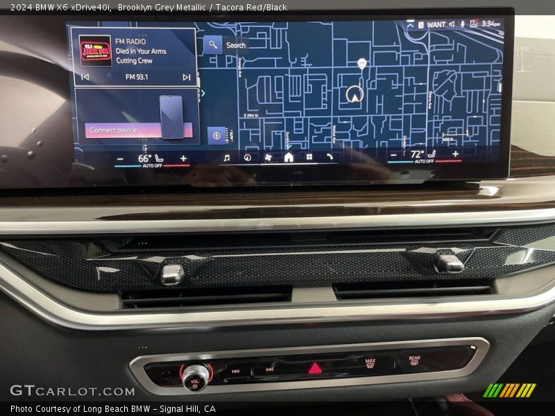 Navigation of 2024 X6 xDrive40i