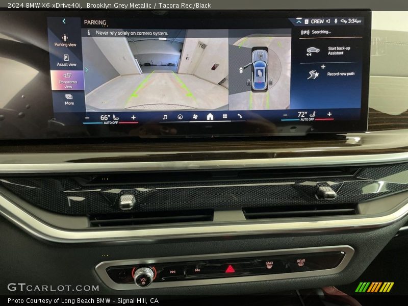 Controls of 2024 X6 xDrive40i