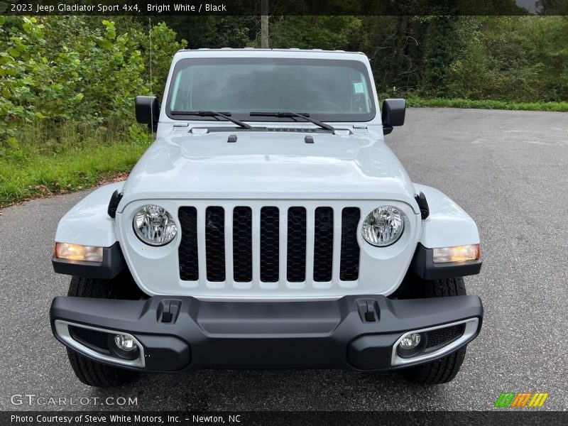 Bright White / Black 2023 Jeep Gladiator Sport 4x4