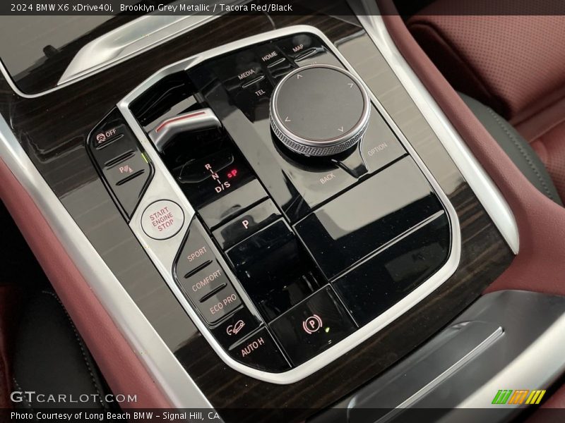 Controls of 2024 X6 xDrive40i