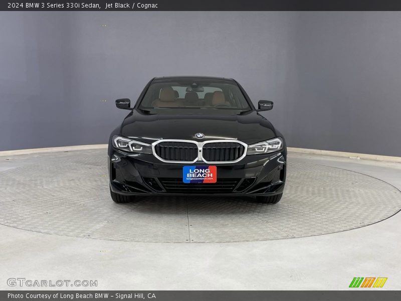 Jet Black / Cognac 2024 BMW 3 Series 330i Sedan