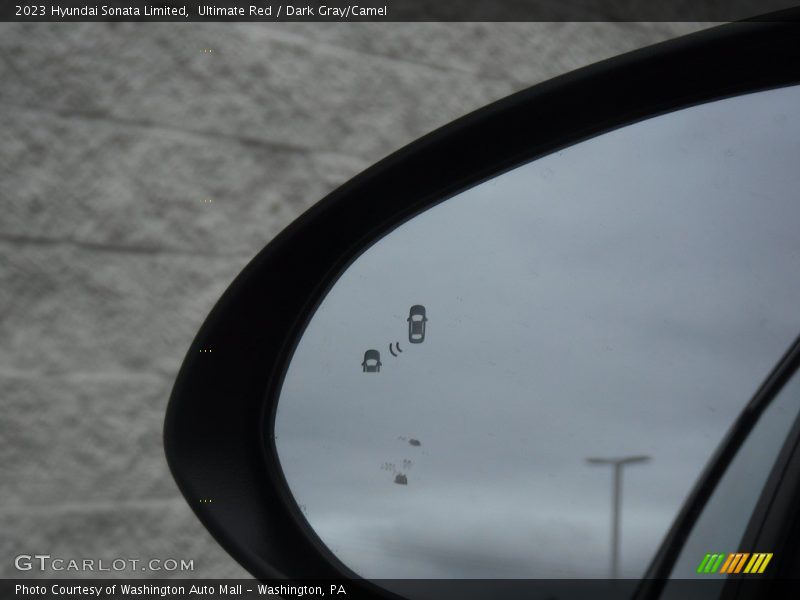 Ultimate Red / Dark Gray/Camel 2023 Hyundai Sonata Limited