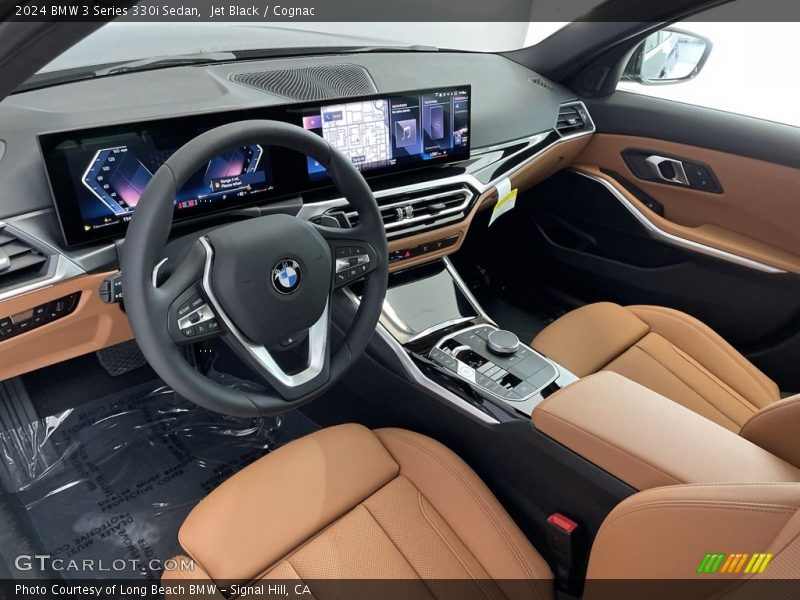  2024 3 Series 330i Sedan Cognac Interior