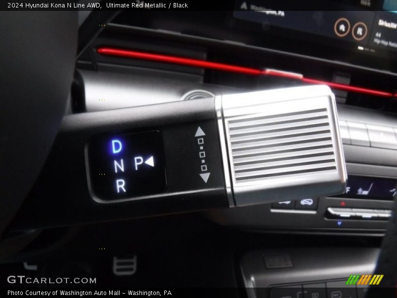  2024 Kona N Line AWD 8 Speed Automatic Shifter