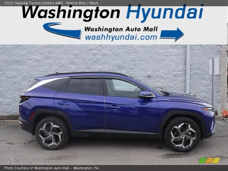 Intense Blue / Black 2022 Hyundai Tucson Limited AWD