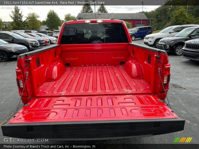 Race Red / Medium Dark Slate 2021 Ford F150 XLT SuperCrew 4x4