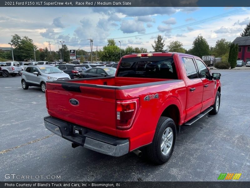 Race Red / Medium Dark Slate 2021 Ford F150 XLT SuperCrew 4x4