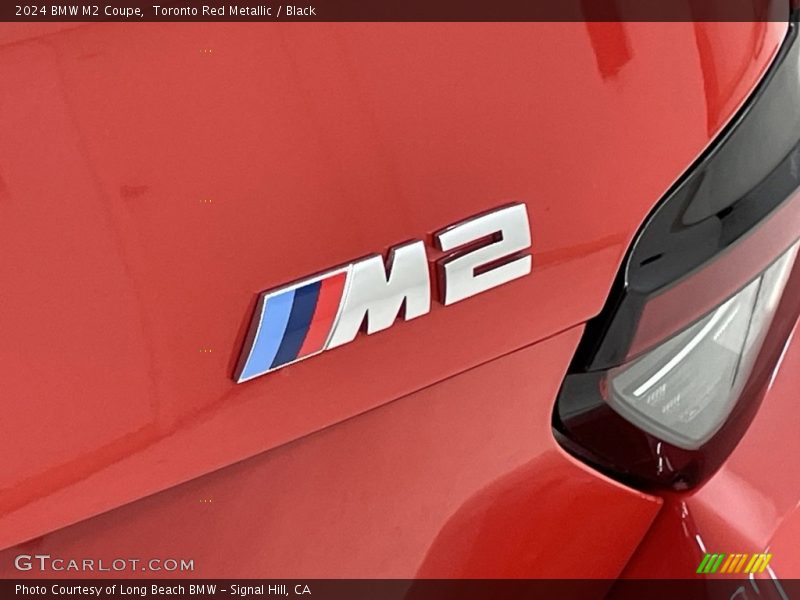 Toronto Red Metallic / Black 2024 BMW M2 Coupe