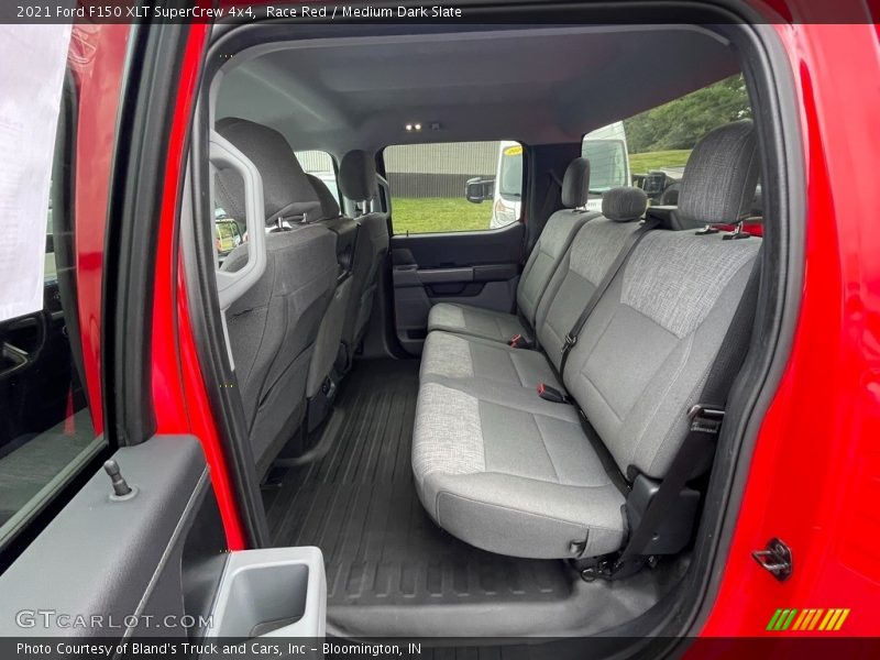 Rear Seat of 2021 F150 XLT SuperCrew 4x4