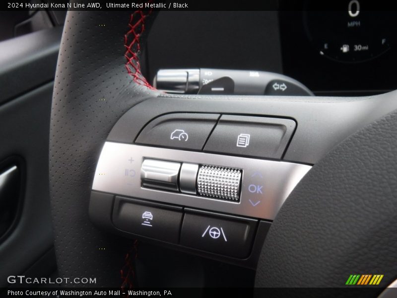  2024 Kona N Line AWD Steering Wheel