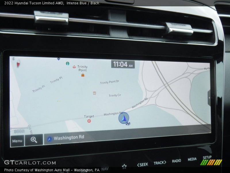 Intense Blue / Black 2022 Hyundai Tucson Limited AWD