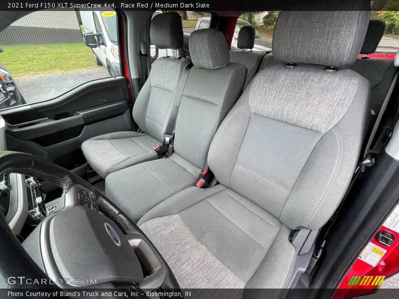 Front Seat of 2021 F150 XLT SuperCrew 4x4