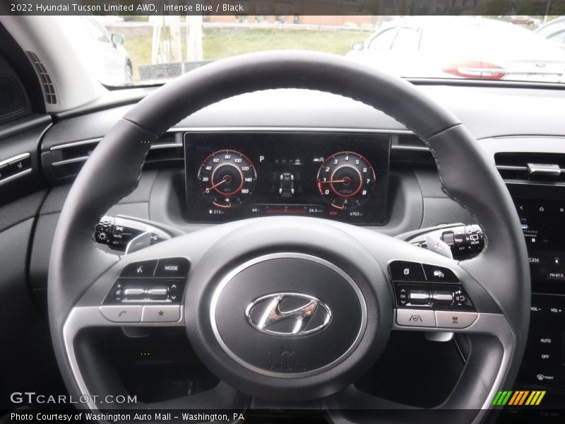 Intense Blue / Black 2022 Hyundai Tucson Limited AWD