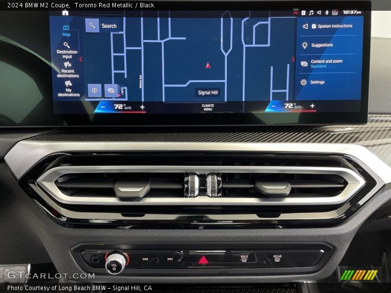 Navigation of 2024 M2 Coupe