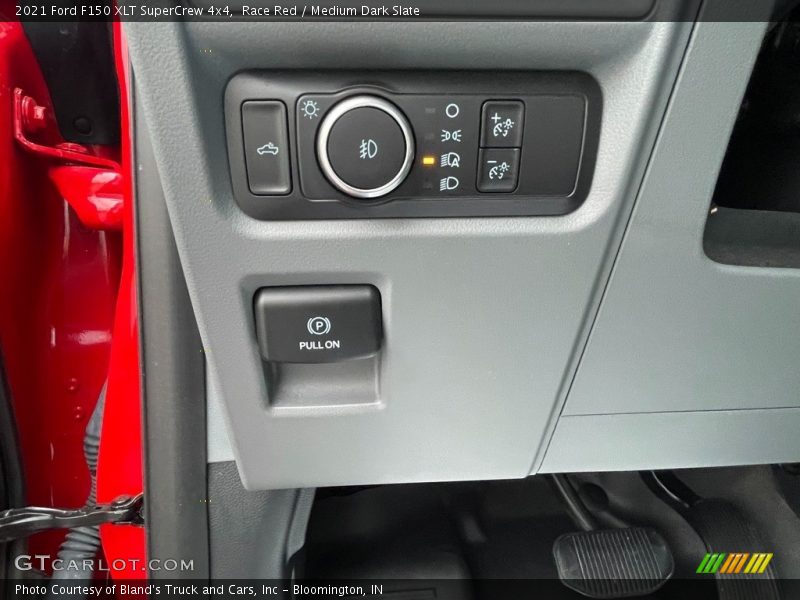 Controls of 2021 F150 XLT SuperCrew 4x4