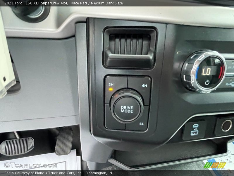 Controls of 2021 F150 XLT SuperCrew 4x4