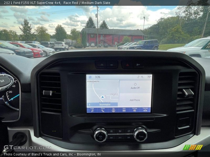 Race Red / Medium Dark Slate 2021 Ford F150 XLT SuperCrew 4x4