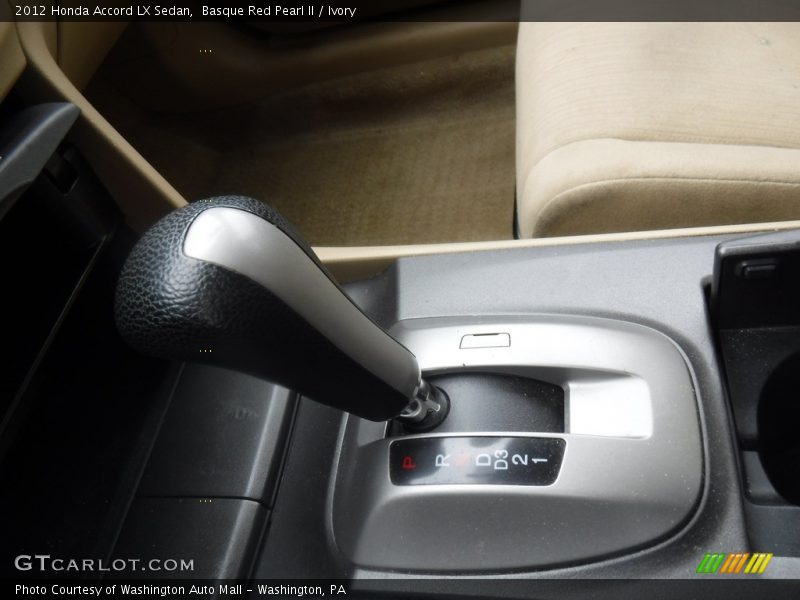 Basque Red Pearl II / Ivory 2012 Honda Accord LX Sedan