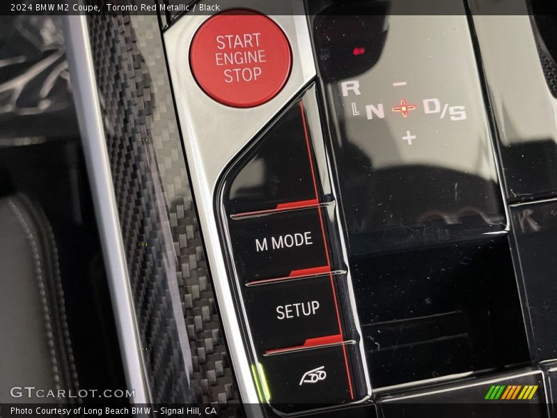 Controls of 2024 M2 Coupe