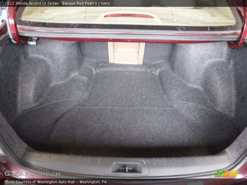 Basque Red Pearl II / Ivory 2012 Honda Accord LX Sedan