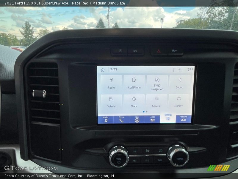 Race Red / Medium Dark Slate 2021 Ford F150 XLT SuperCrew 4x4