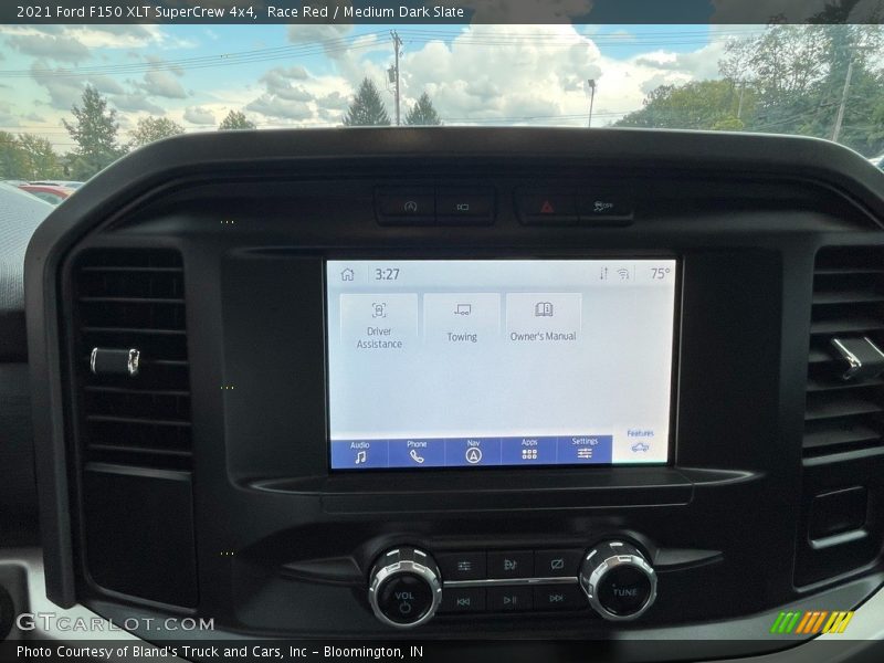 Race Red / Medium Dark Slate 2021 Ford F150 XLT SuperCrew 4x4