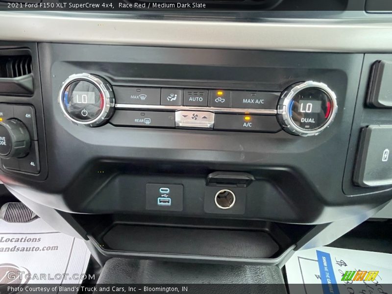 Race Red / Medium Dark Slate 2021 Ford F150 XLT SuperCrew 4x4