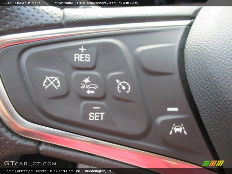 Summit White / Dark Atmosphere/Medium Ash Gray 2020 Chevrolet Malibu LS